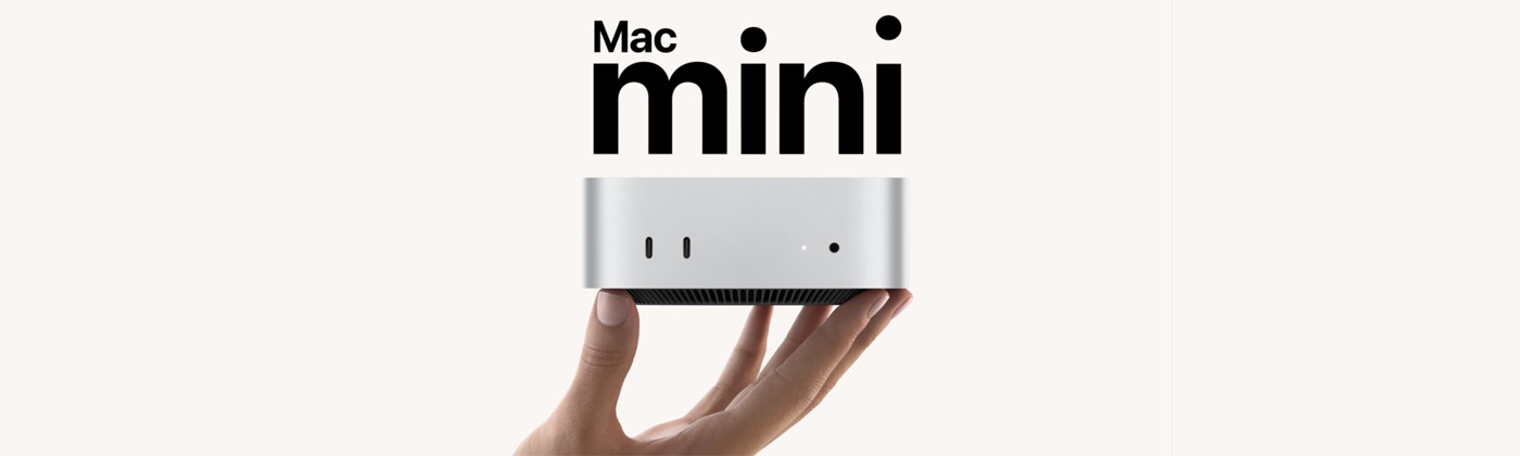 Mac mini M4 - Header